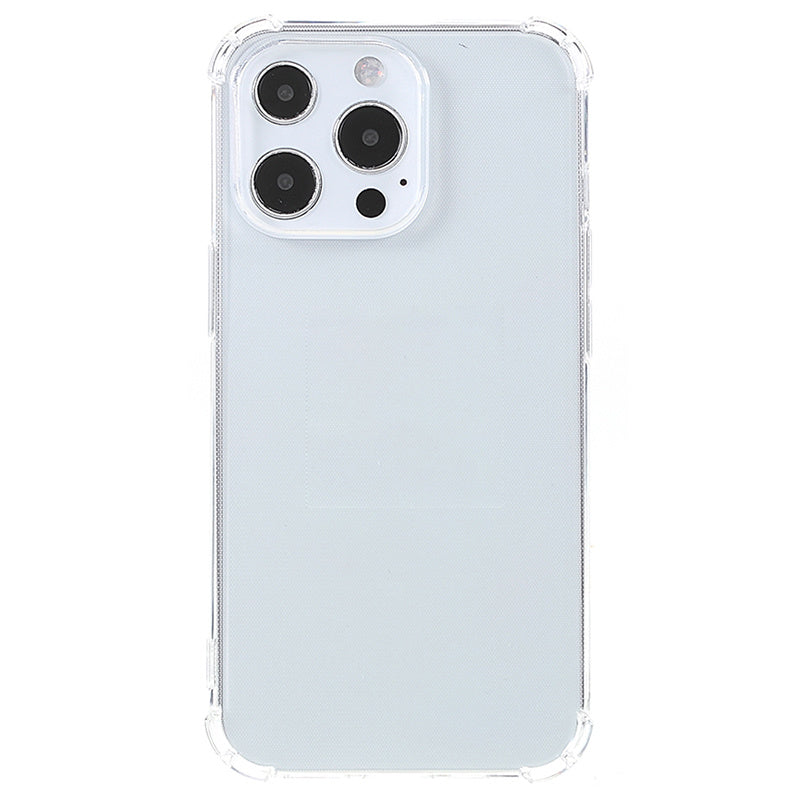 For iPhone 15 Pro Max TPU Case Transparent Four Corners Fall Protection Phone Cover For iPhone 15 Pro Max TPU Case Transparent Four Corners Fall Protection Phone Cover